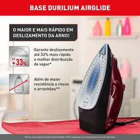Ferro a Vapor Ultragliss com Base Durilium Airglide FMV