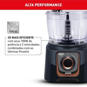 Multiprocessador 700W 24 Funções Preto MP72