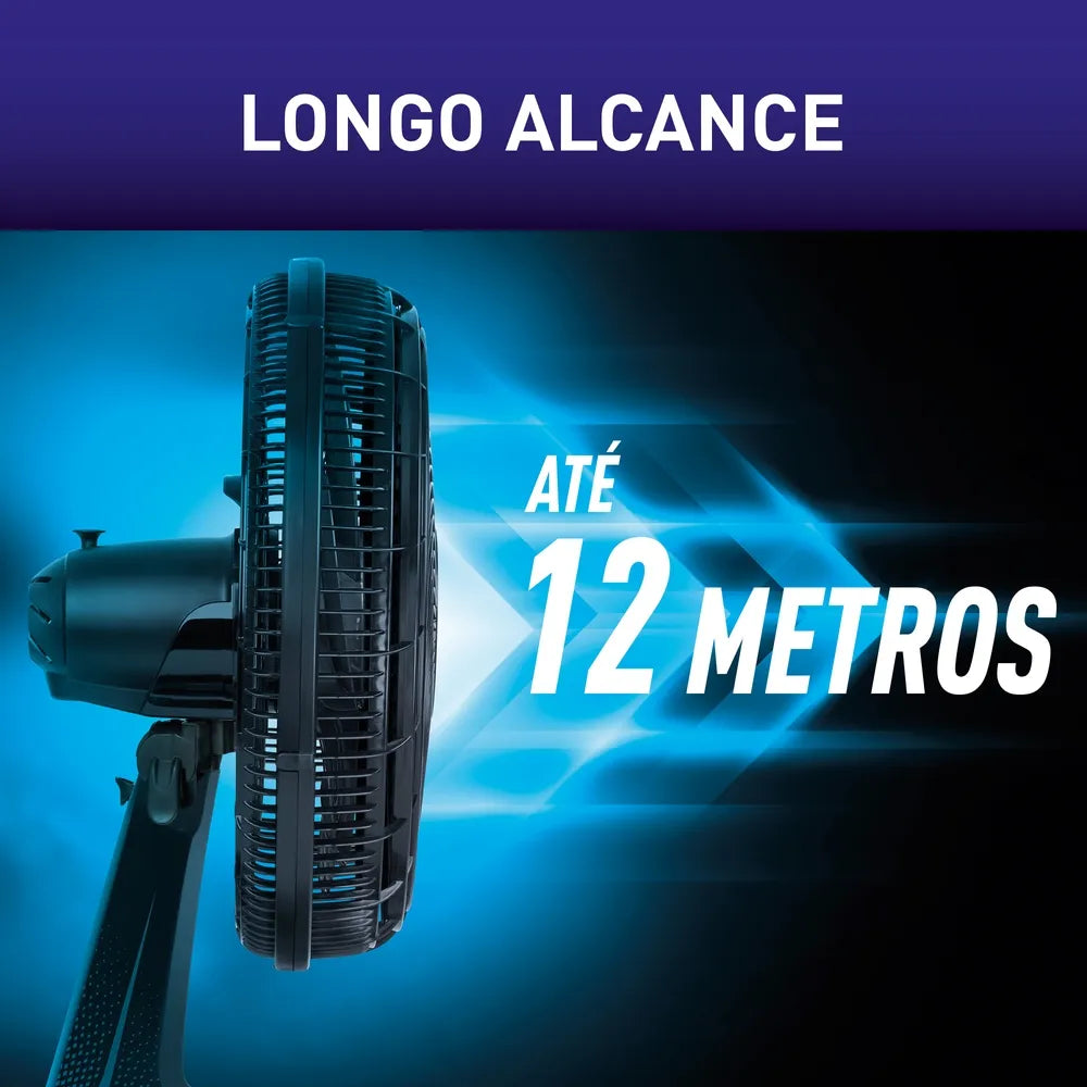 Ventilador de Mesa 40cm X-TREME 9 Pás, 4 Vel, 160W VE94